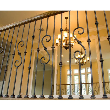 Tuscan Round Iron Balusters