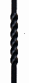 Twist and Basket Iron Balusters