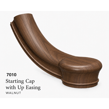 7010 Starting Cap & Up Easing, Walnut