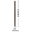5060 1-1/4" S4S 36" Baluster