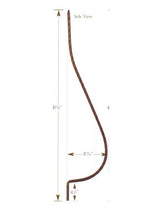 1050 Hammered Belly Baluster Iron Baluster