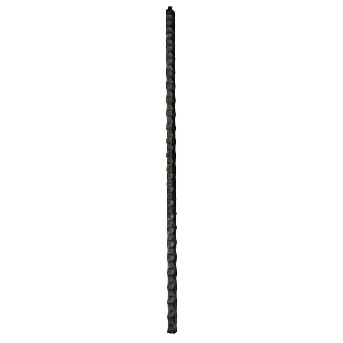 1090 30mm Solid Iron Hammered Newel Post
