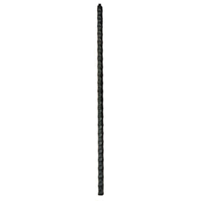 1090 30mm Solid Iron Hammered Newel Post