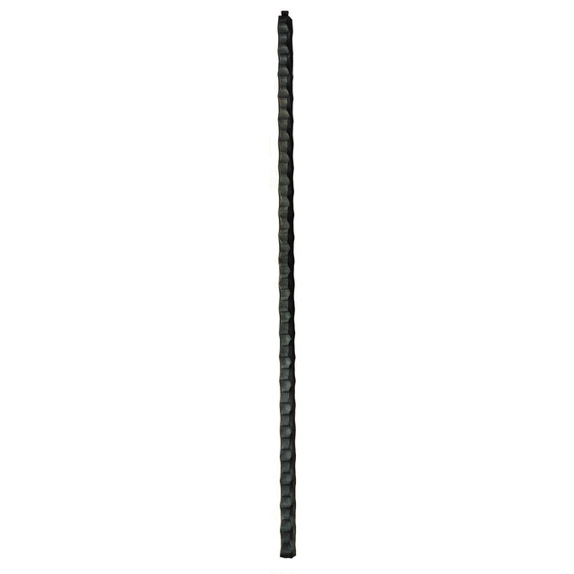 1090 30mm Solid Iron Hammered Newel Post