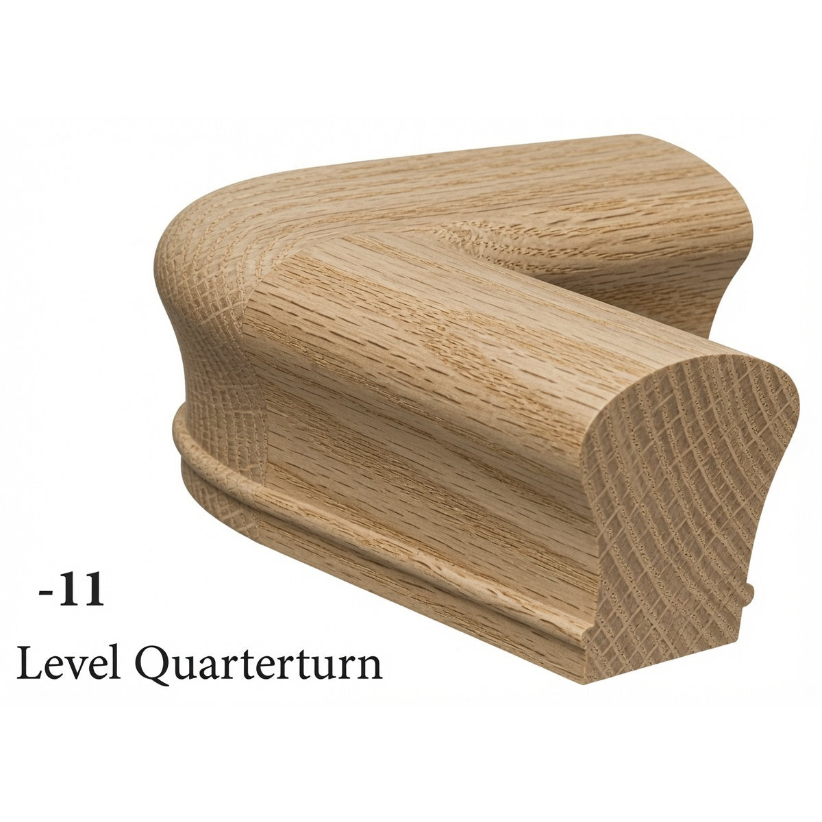 7011 Level Quarter-turn for the 6010 Handrail, Ash