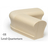 7011 Level Quarter-turn for the 6010 Handrail, Poplar