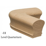SP-7011 Level Quarterturn - Red Oak