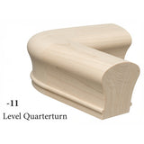 7011 Level Quarter-turn for the 6010 Handrail, Soft Maple