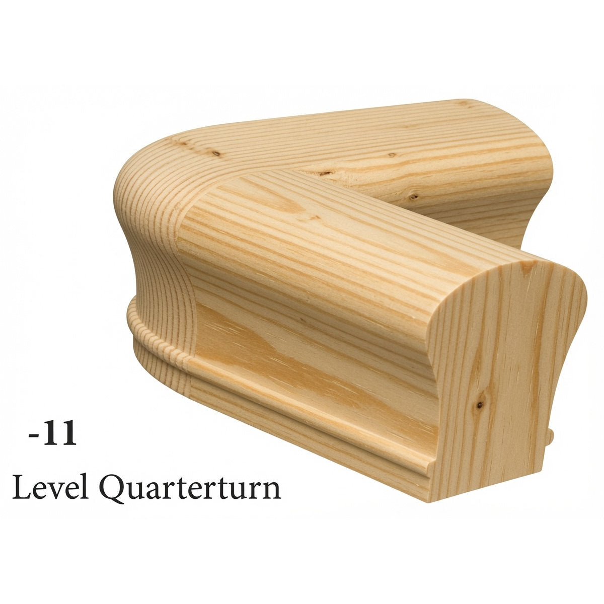 7011 Level Quarter-turn for the 6010 Handrail, Yellow Pine