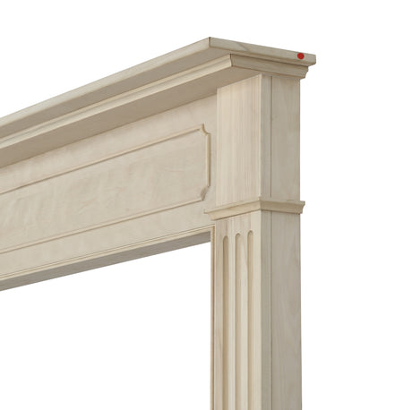 110 The Williamsburg Fireplace Mantel Surround, Side View