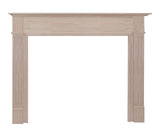 The Williamsburg 48" Fireplace Mantel (110-48), Unfinished