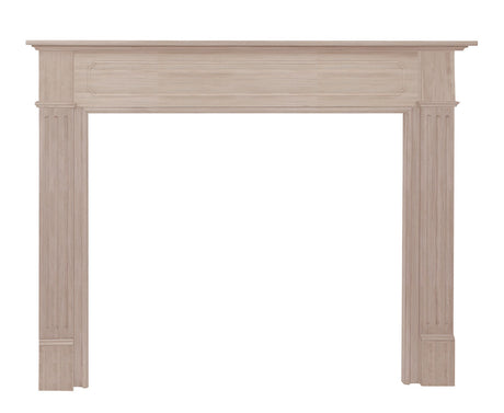 The Williamsburg 48" Fireplace Mantel (110-48), Unfinished