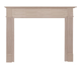 The Williamsburg 56" Fireplace Mantel Surround (110-56), Unfinished
