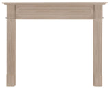 The Alamo Mantel Surround, 50" (111-50), Unfinished. Front View