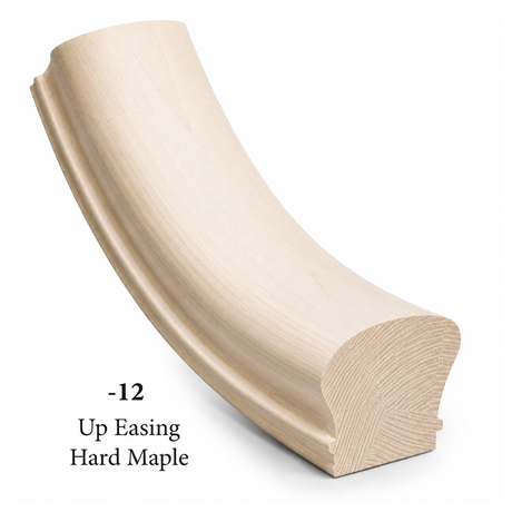 7012 Up Easing for the 6010 Handrail, Hard Maple