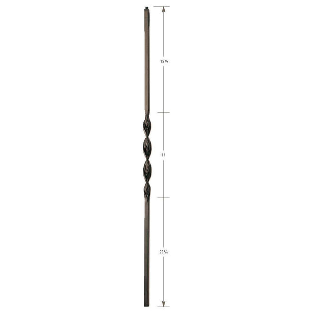 3301 Single Ribbon 12mm Stair Baluster