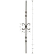 1331 Single Butterfly and Two Ribbons Hollow Baluster, 12mm