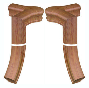 5781 or 5786 2-Rise Gooseneck with Quarter-turn Cap
