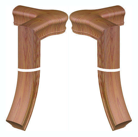 5781 or 5786 2-Rise Gooseneck with Quarter-turn Cap