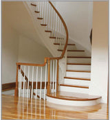 F-8138 38" Fluted Colonial Elegant Rise Baluster