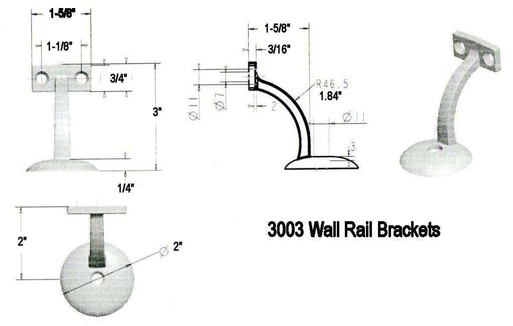 3003 CADD Dimensional Information
