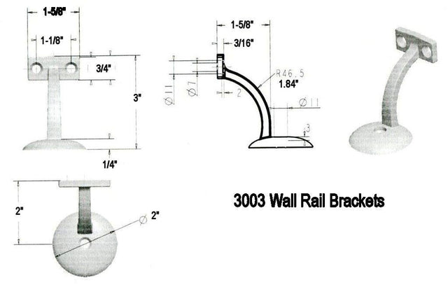 3003 CADD Dimensional Information