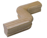 7622 S-Fitting (Right Hand Shown) for the 7600 Series Handrail
