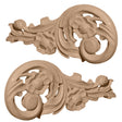 Springtime Scrolls Onlay, Pair Large (ONL11X05X01SP)