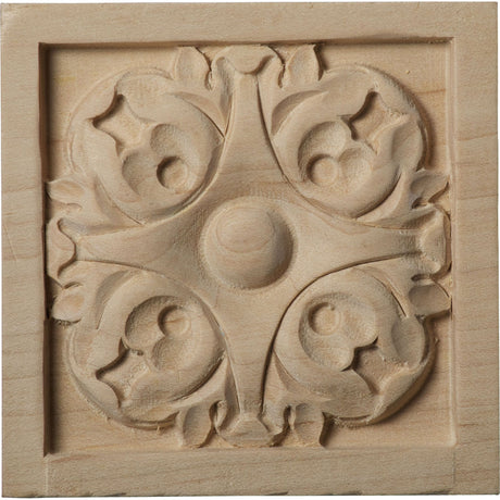 Leaf Rosette, 3-1/2" (ROS03X03LF)