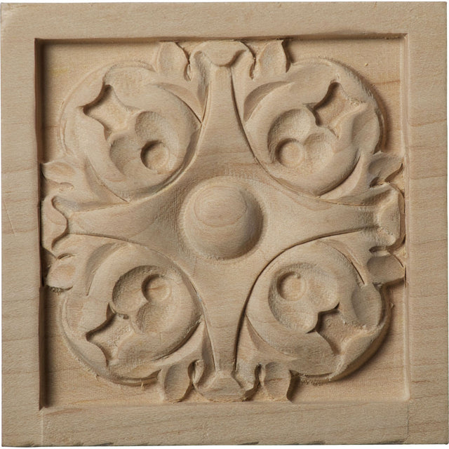 Leaf Rosette, 3-1/2" (ROS03X03LF)