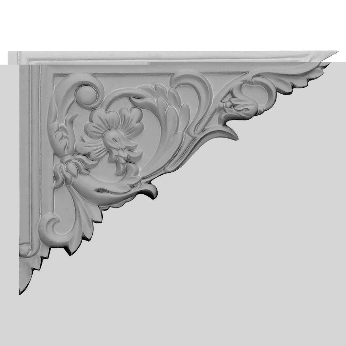 SB08X06FL-R Right Hand Flower Stair Bracket