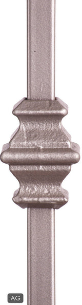 Ash Gray powder coat example