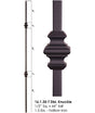 HF16.1.35-T Double Knuckle Tubular Steel Baluster