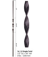 HF16.1.5 Single Ribbon Iron Baluster