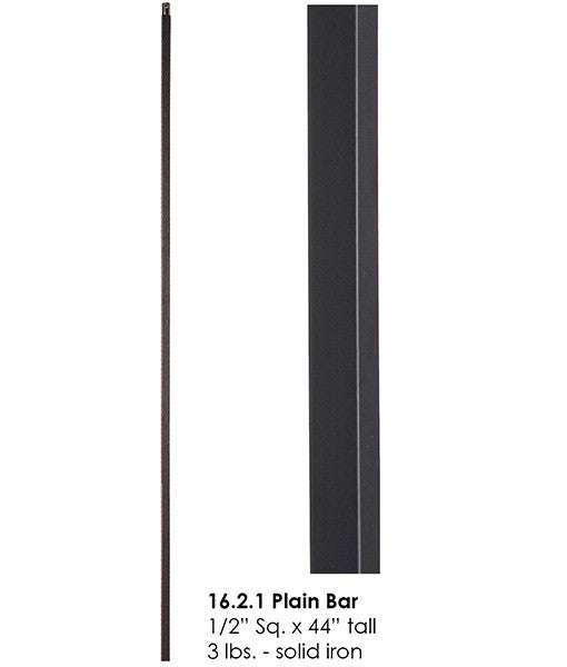 HF16.2.1 Straight Bar Iron Baluster