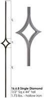 HF16.6.8 One Diamond Baluster