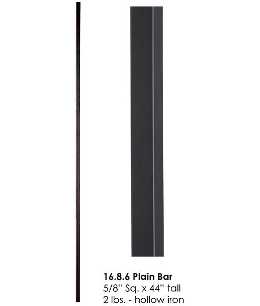 HF16.8.6 5/8" Square Tubular Steel