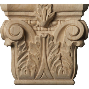 Floral Pilaster Capital, Small (CAP06X02X05FL)