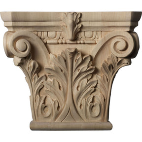 Floral Pilaster Capital, Large (CAP11X03X09FL)