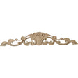 Bradford Flower Basket with Scrolls Onlay, Large (ONL36X06X01BR)