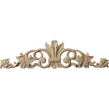 Marseille Center with Scrolls Onlay, Small (ONL12X03X01MA)