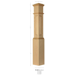 RP-4092 Raised Panel Large Box Newel Post