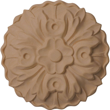 Kent Floral Rosette, 2-3/4" Wide (ROS02X02KE)