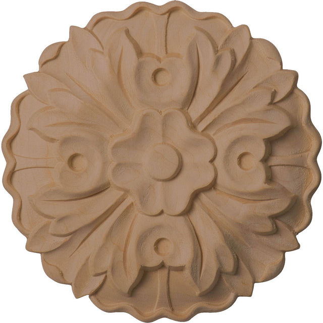 Kent Floral Rosette, 5" Wide (ROS05X05KE)