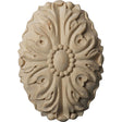 Ashford Oval Rosette, 2-1/2" Wide (ROS03X05AS)