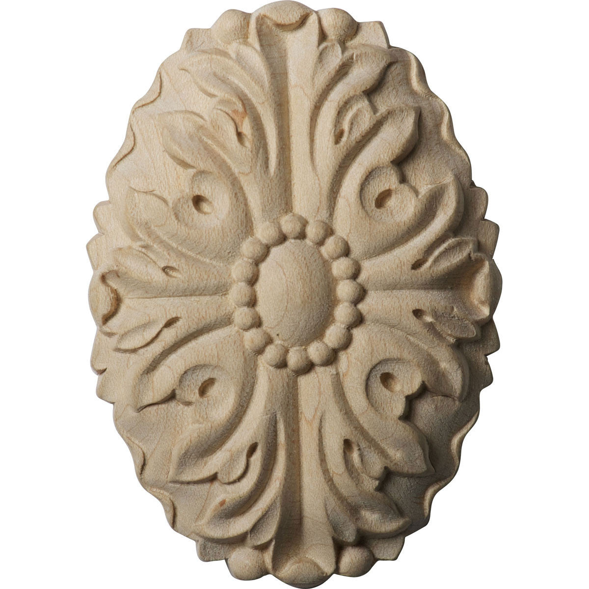 Ashford Oval Rosette, 2-1/2" Wide (ROS03X05AS)