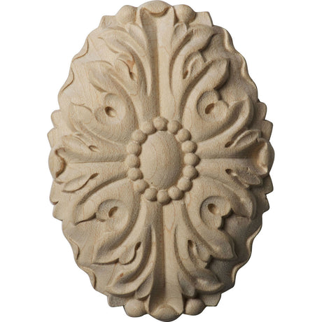 Ashford Oval Rosette, 2-1/2" Wide (ROS03X05AS)