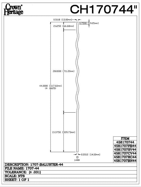 1707 CADD drawing