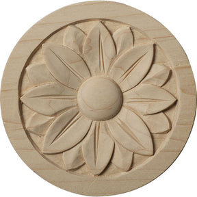 Bedford Rosette, 4-1/4" Wide (ROS04X04BE)