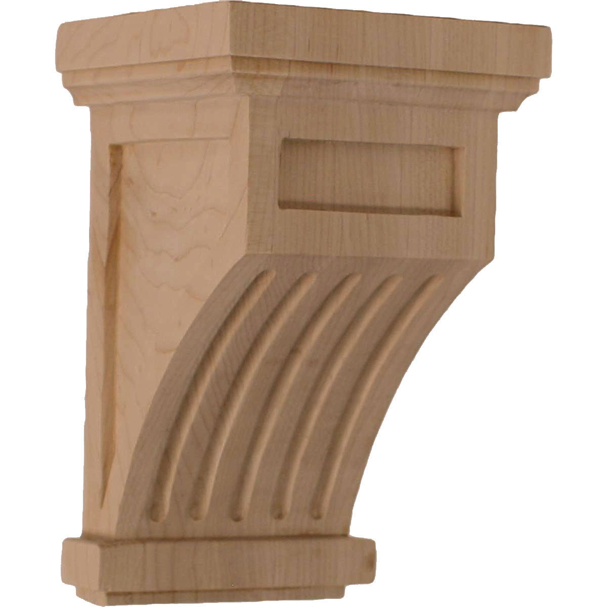 Fluted Corbel 7" (COR04X04X07FL)